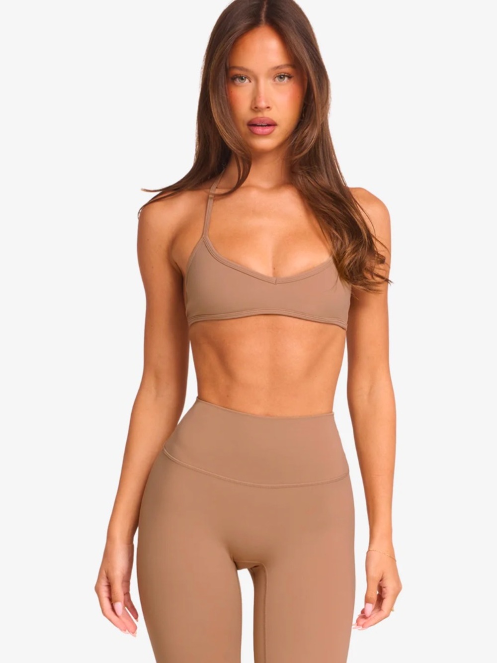 NWT CSB CROP SHOP BOUTIQUE FREEDOM MICRO CROP - Toffee - Small